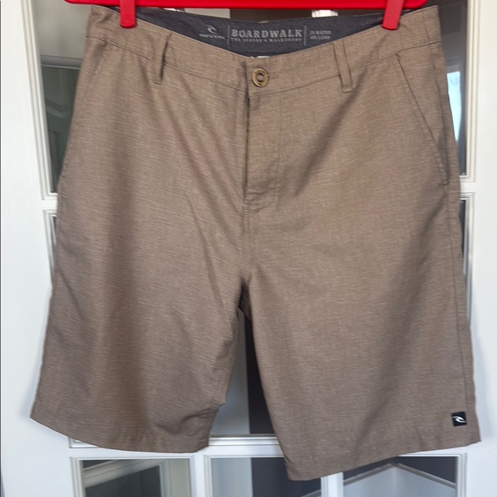 Men's Rip Curl Board Shorts Tan Shorts
